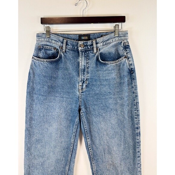 Rails Womens Jeans Blue The Topanga High Rise Straight Denim Streetwear Size 30 - Picture 7 of 12